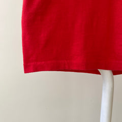 1980s Red Florida Muscle T Shirt