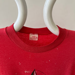 1980s Red St. Maarten N.A T Shirt