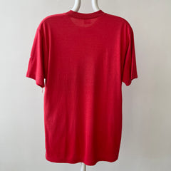 1980s Red St. Maarten N.A T Shirt