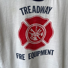 1980s Treadway Fire Equipment Ring T-Shirt