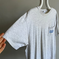 1990s GTE Front and Back Cotton T-Shirt - Stained