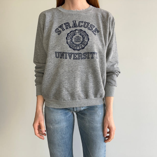 1970s Split Neck (Swoon) Syracuse University Sweatshirt