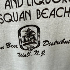 1984 Manasquan, NJ Turkey Trot Run Long Sleeve Natural White T-Shirt