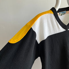 1970s Pittsburgh Penguins Hockey Colors Sweater