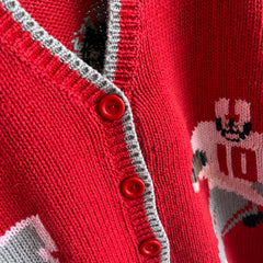 1980s Alabama Crimson Tide Incredible Cardigan