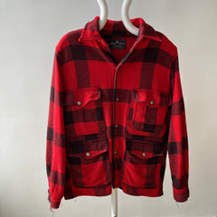 1970s Wool Buffalo Plaid Hunting Jacket - Lighter weight - Trashed