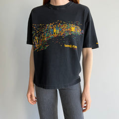 1990s Hong Kong Tourist T-Shirt - Dim Sum Brand - Soft Jersey Knit