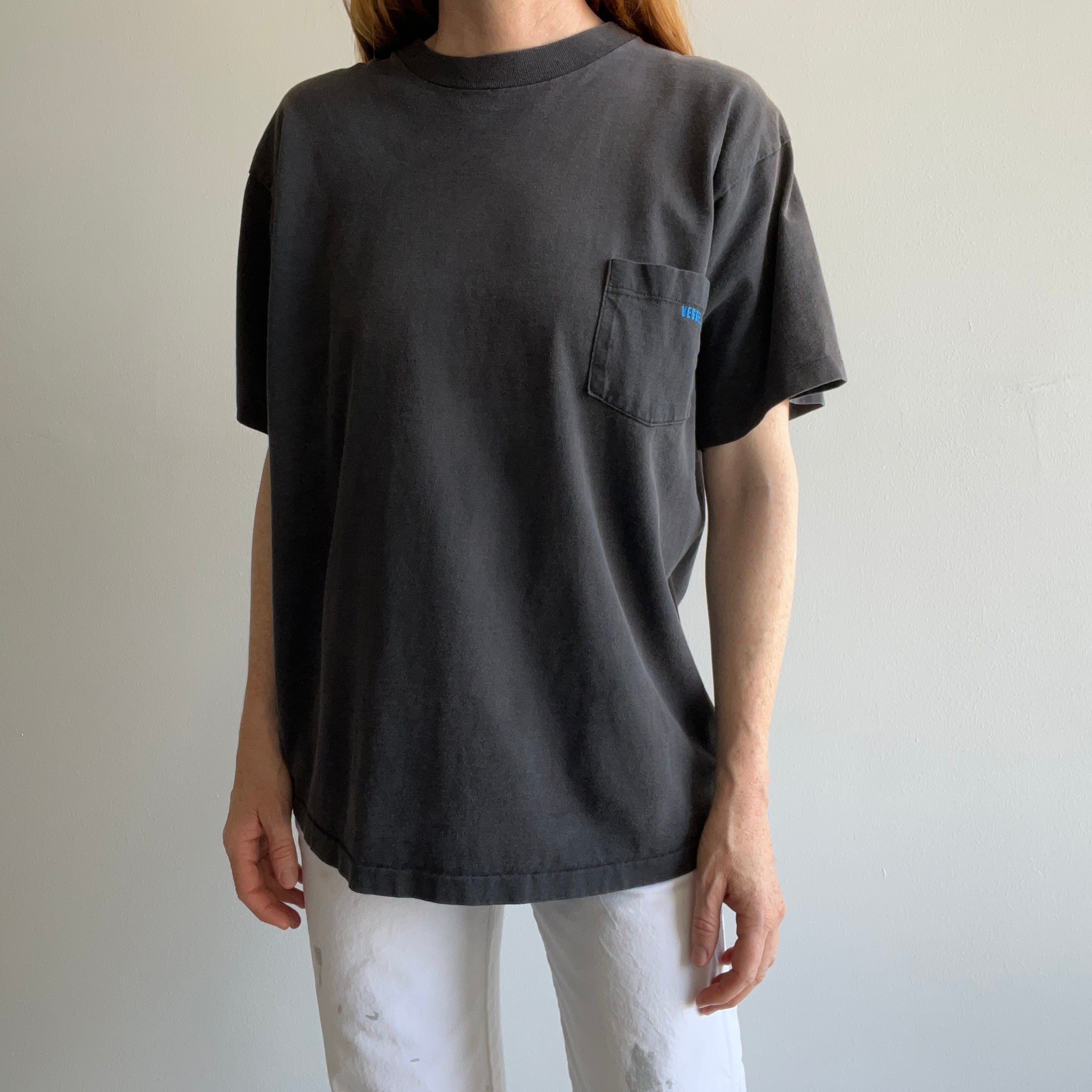 1980/90s Vessels Pocket T-Shirt but It's All About The Backside