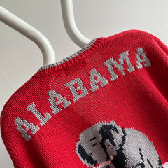 1980s Alabama Crimson Tide Incredible Cardigan