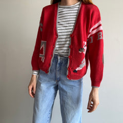 1980s Alabama Crimson Tide Incredible Cardigan