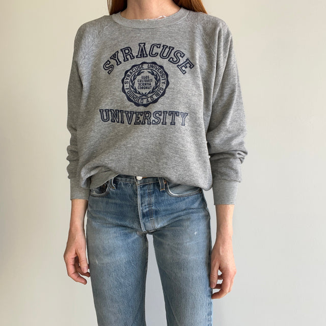 1970s Split Neck (Swoon) Syracuse University Sweatshirt