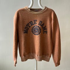 1990/2000s Notre Dame University Heather Brown Sweatshirt