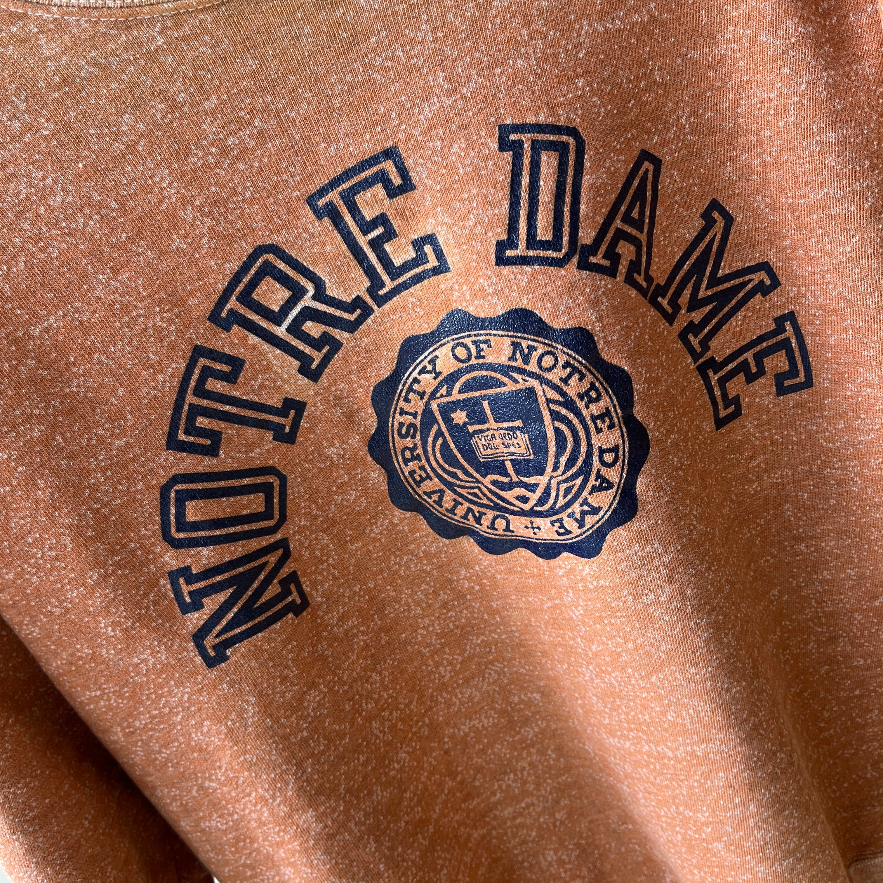 1990/2000s Notre Dame University Heather Brown Sweatshirt