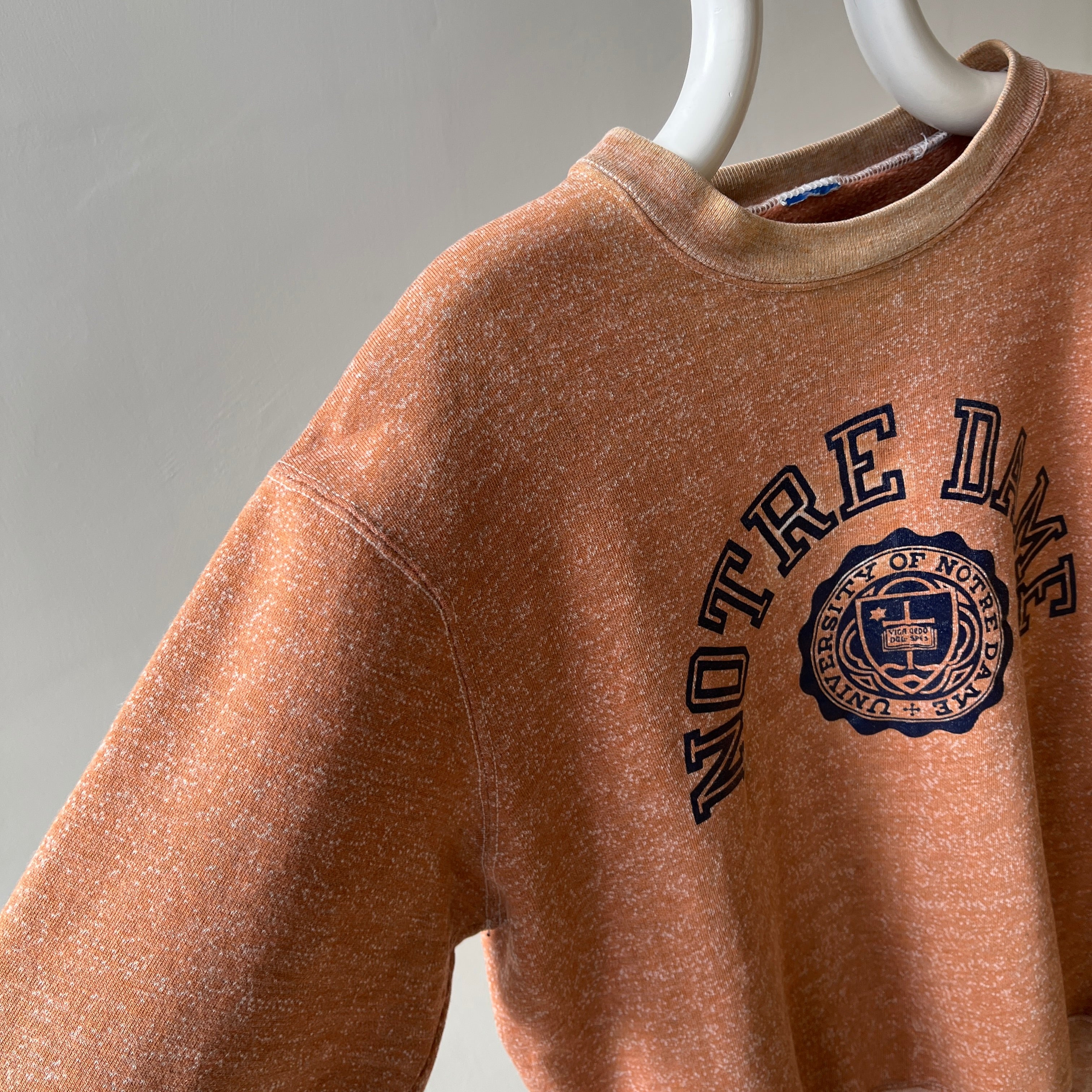 1990/2000s Notre Dame University Heather Brown Sweatshirt