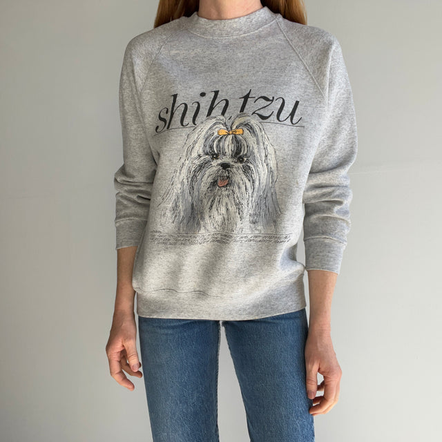 1980s The Best Good Girl Shih Tzu Sweatshirt