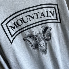 1990s Mountaineering School Front and Back Long Sleeve T-SHirt