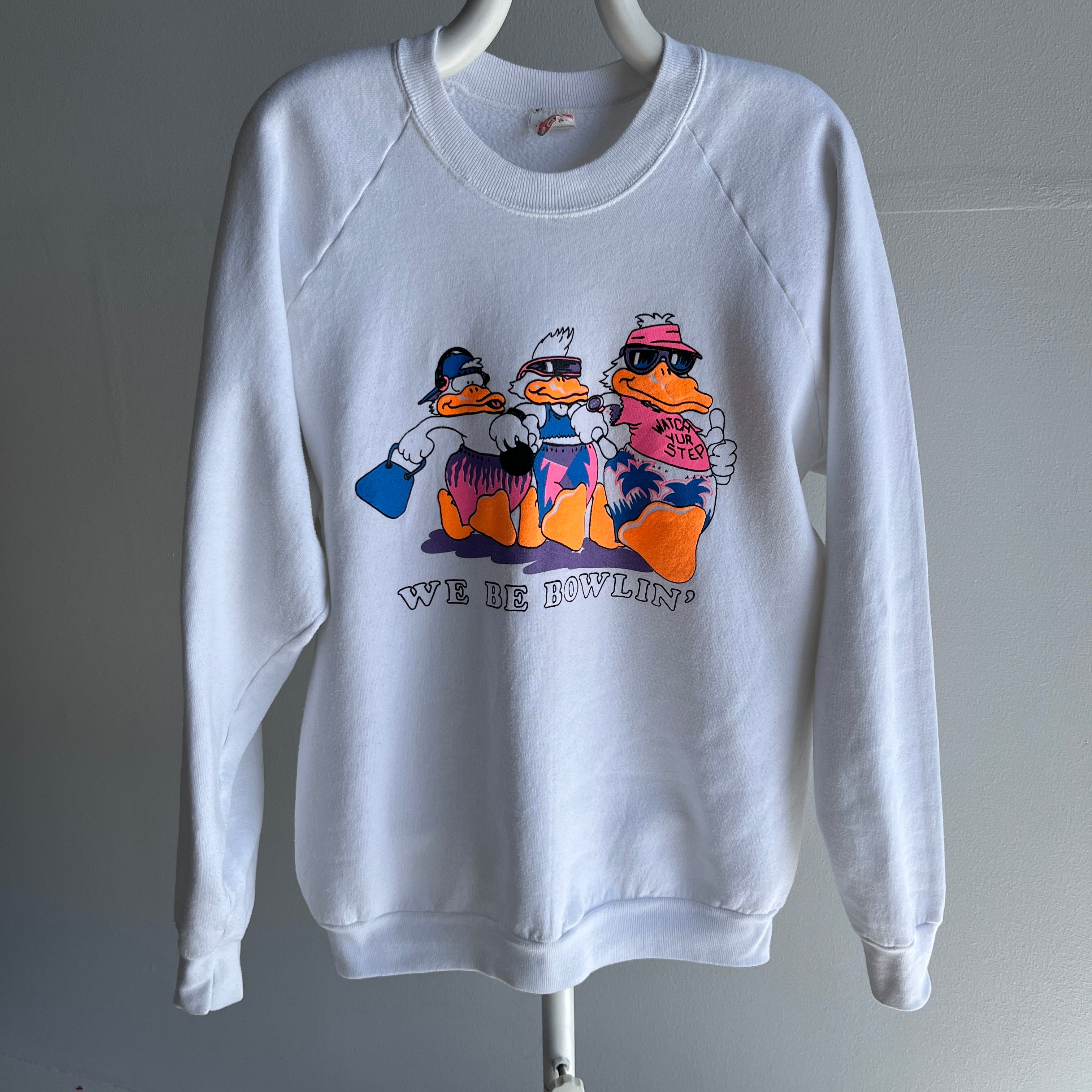 1980s We Be Bowlin' Sweatshirt