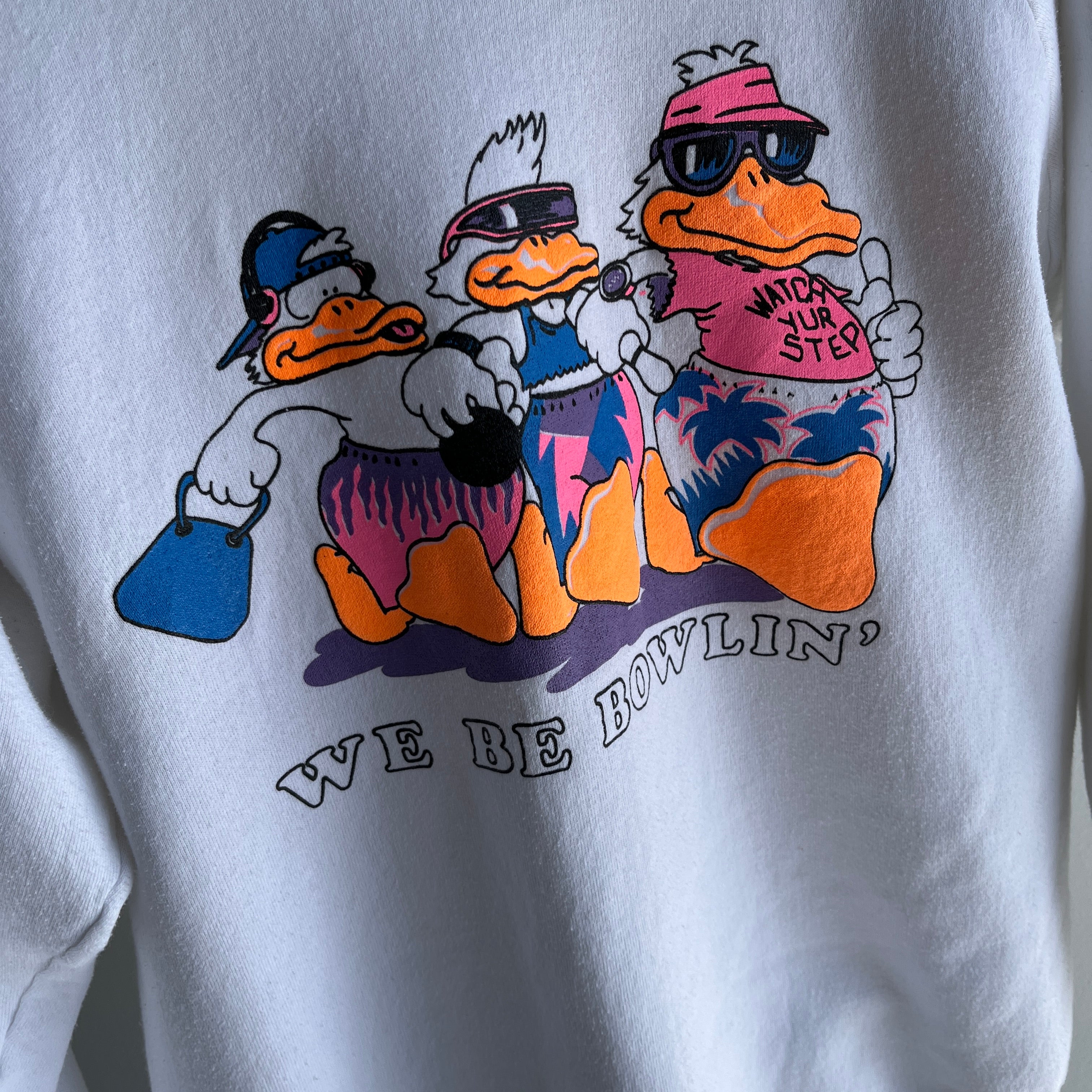 1980s We Be Bowlin' Sweatshirt