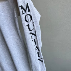 1990s Mountaineering School Front and Back Long Sleeve T-SHirt
