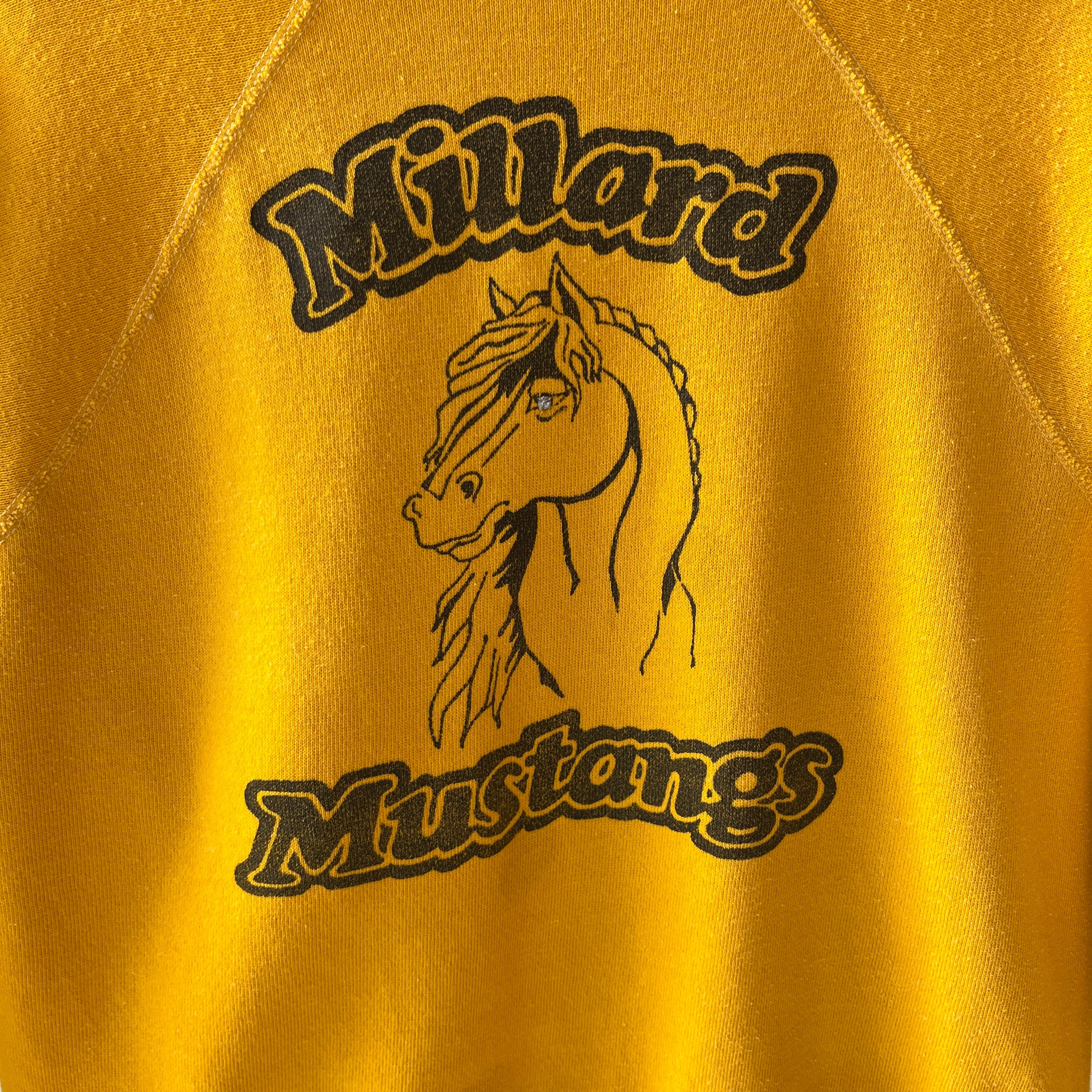 1970s XS Millard Mustangs Sweatshirt