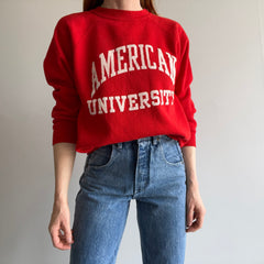 1980s American University Sweatshirt by Velva Sheen !!!