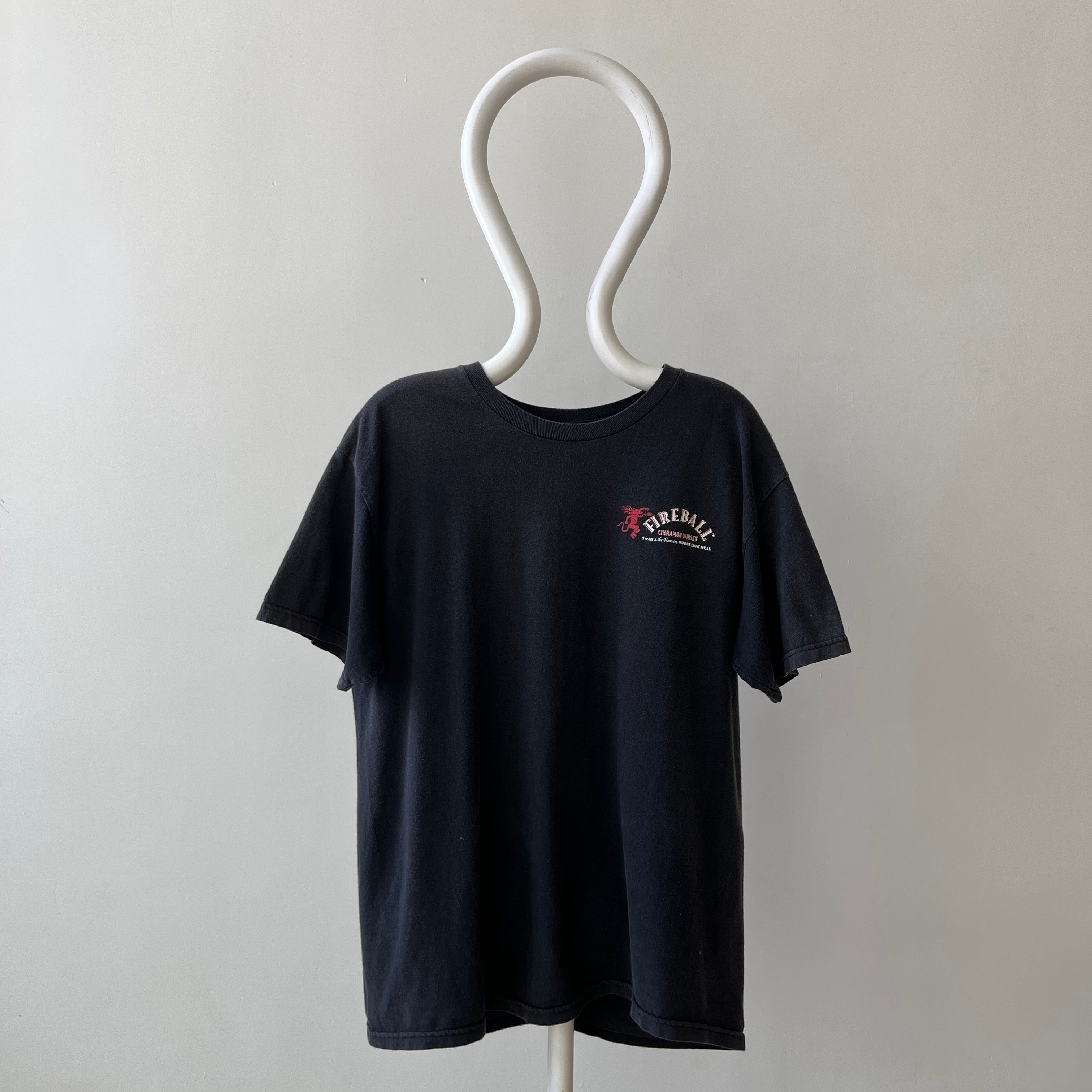 2000s Fireball Alcohol T-Shirt - Hangover Not Included