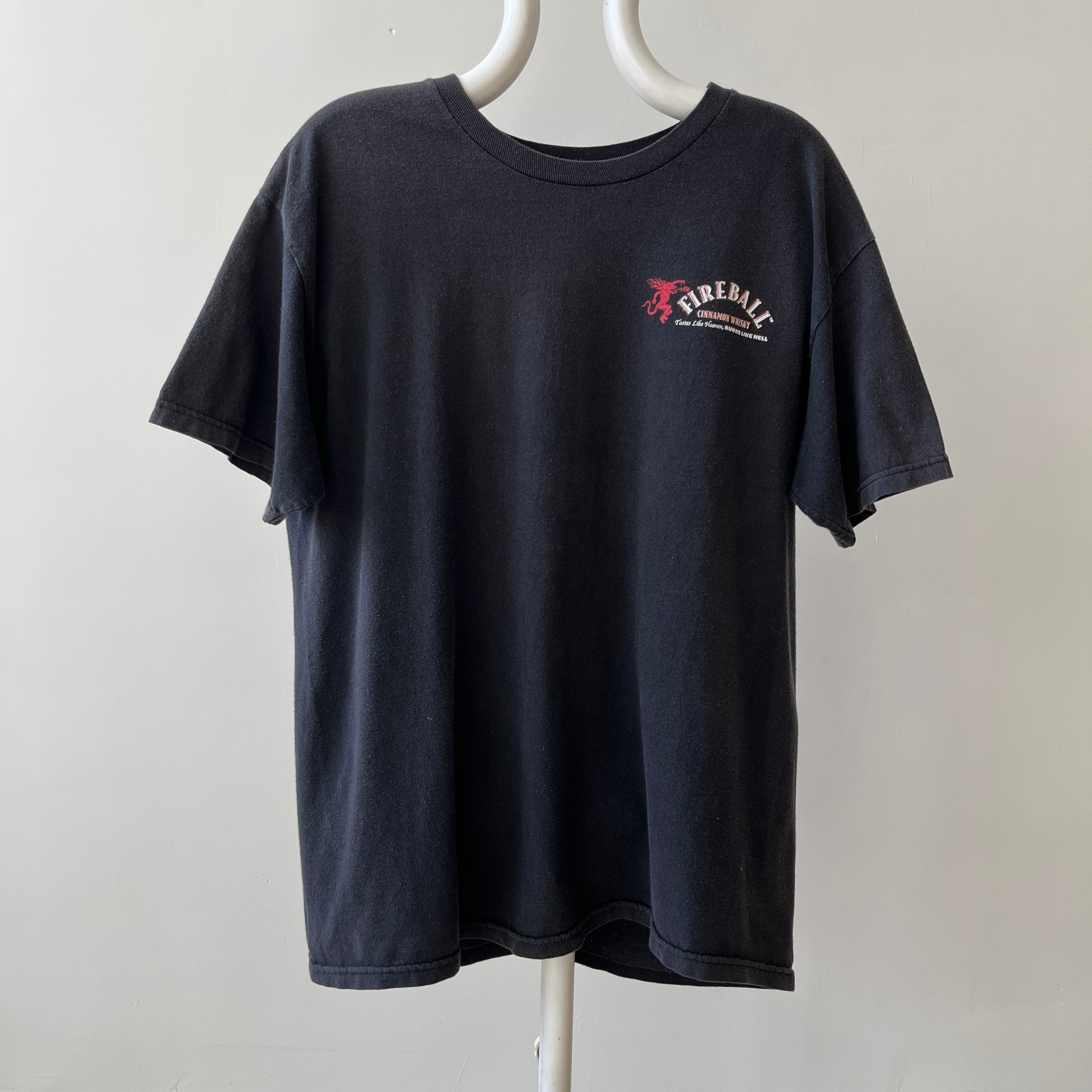 2000s Fireball Alcohol T-Shirt - Hangover Not Included