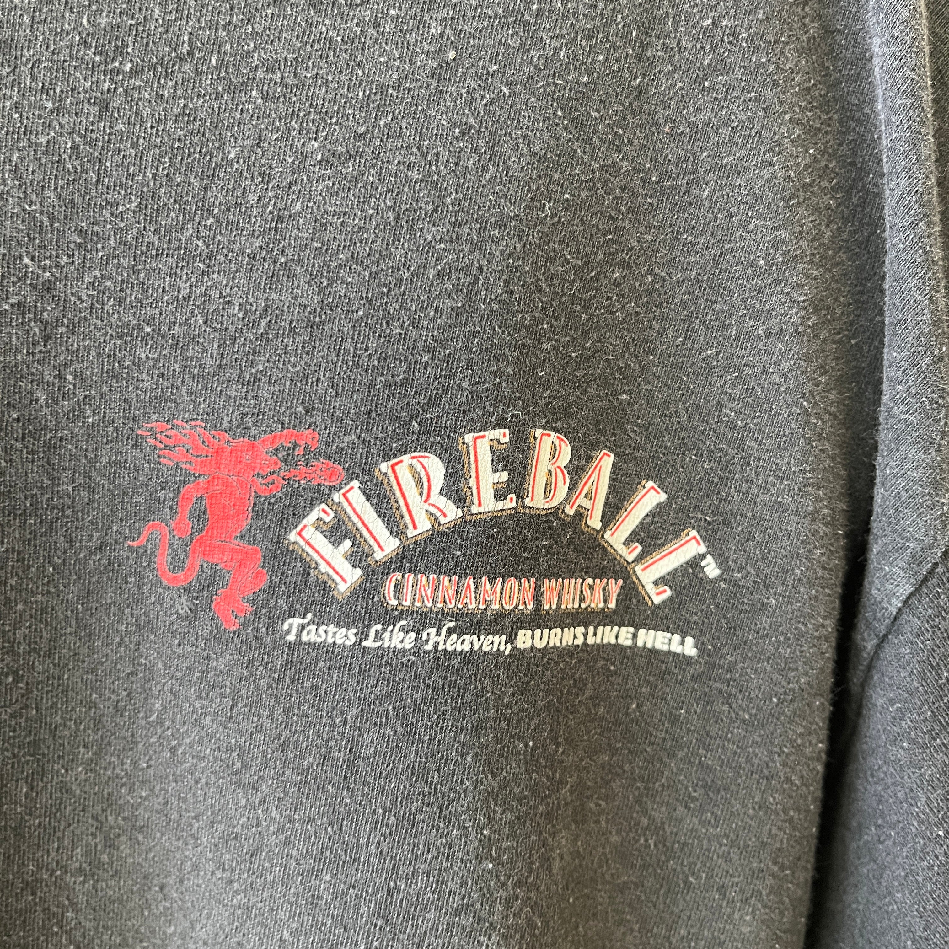 2000s Fireball Alcohol T-Shirt - Hangover Not Included