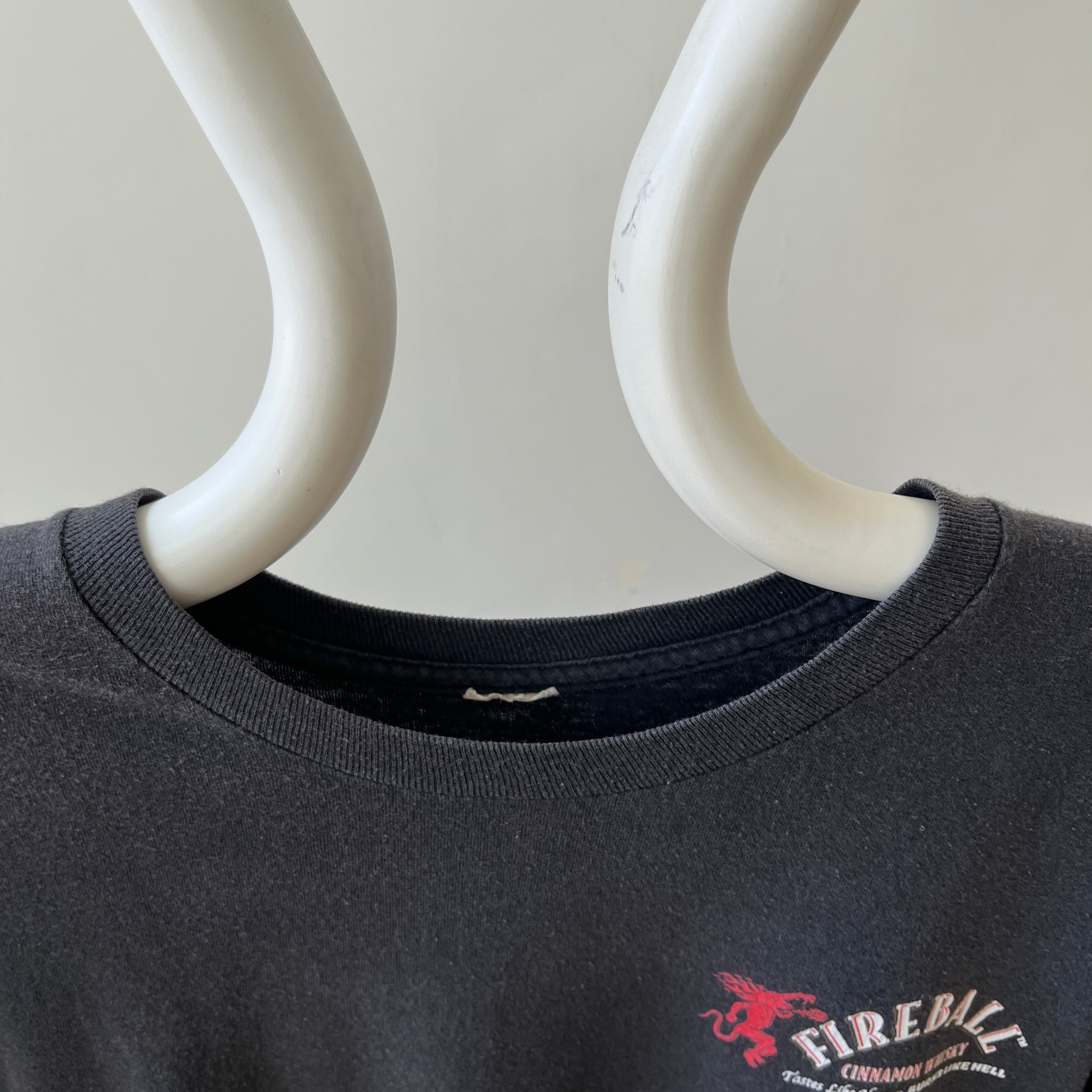 2000s Fireball Alcohol T-Shirt - Hangover Not Included