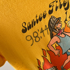 1979 Santee Firefighters 1st Annual Hot To Trot 1/2 Marathon T-Shirt