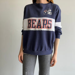 1980s Chicago Bears Color Block Sweatshirt by Champion Brand