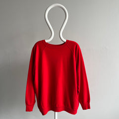 1980s Dream Boat Blank Red Relaxed Fit Sweatshirt - THIS!!!!