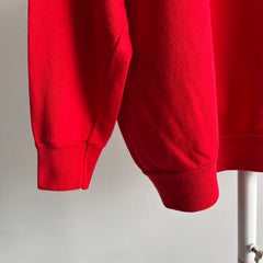 1980s Dream Boat Blank Red Relaxed Fit Sweatshirt - THIS!!!!