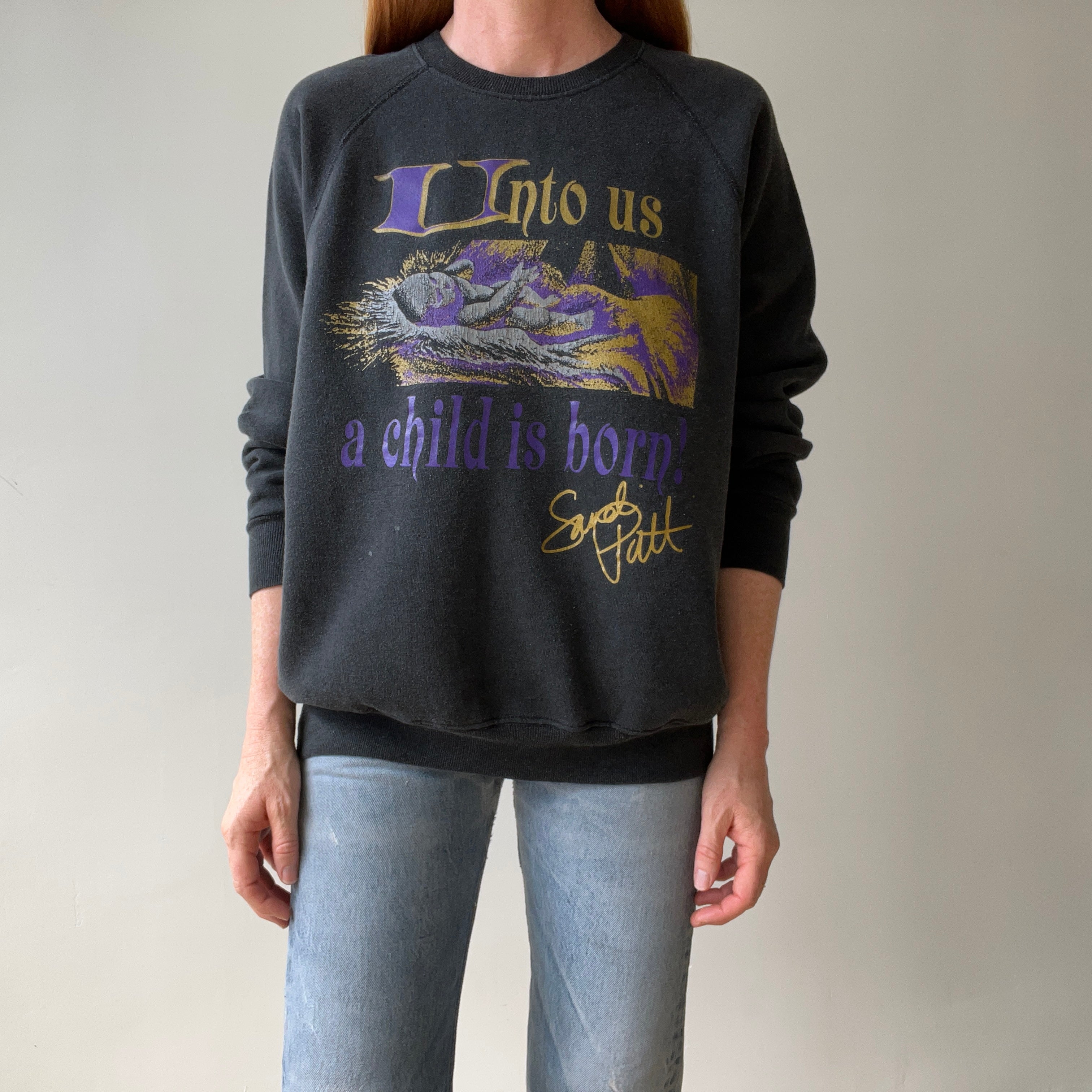 Sweat graphique brouillon