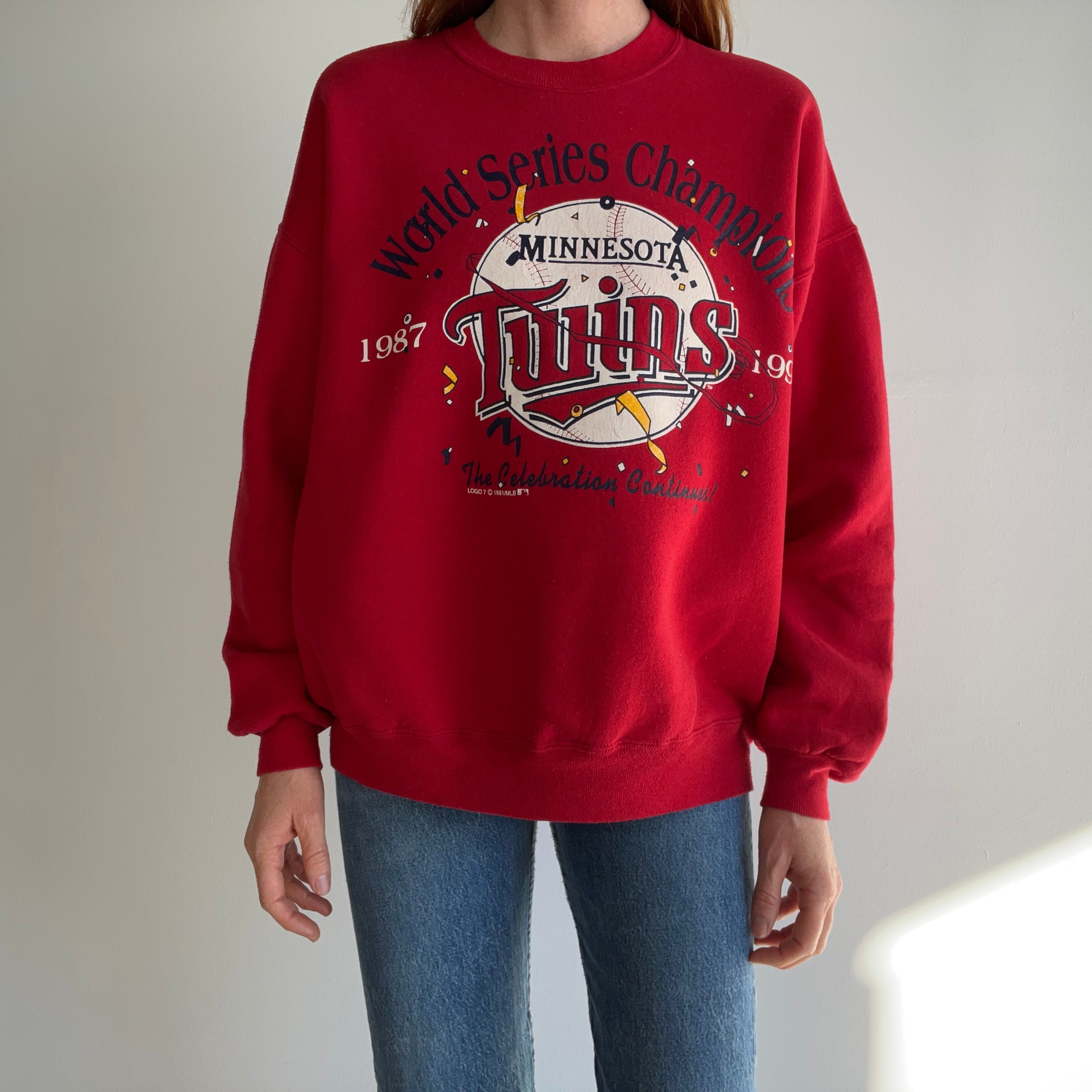 1991 World Series Championships Minnesota Twins Sweatshirt