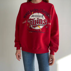 1991 World Series Championships Minnesota Twins Sweatshirt