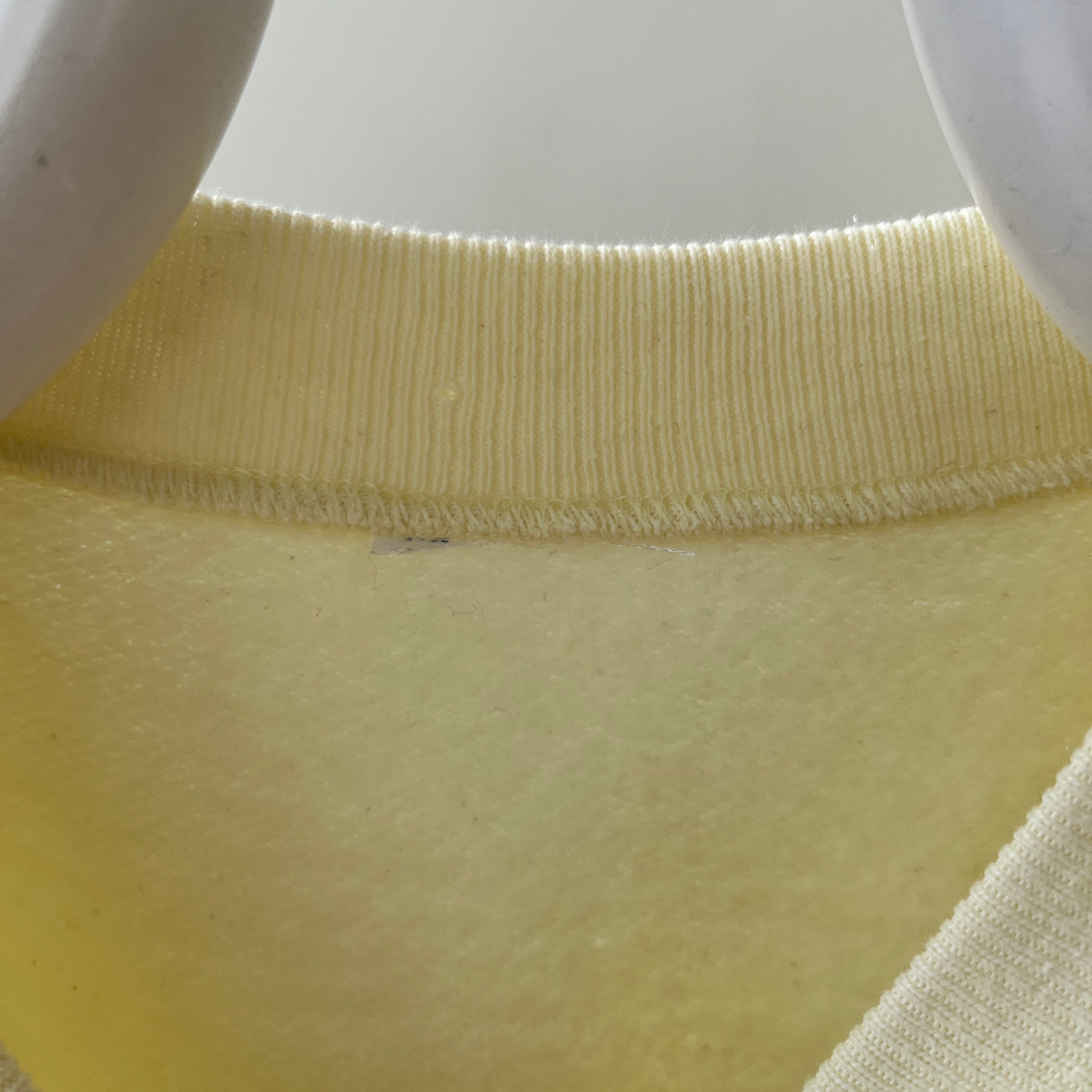 1987 Pastel Yellow Original All American Quarter Horse Sweatshirt - Calling Horsey Pals!