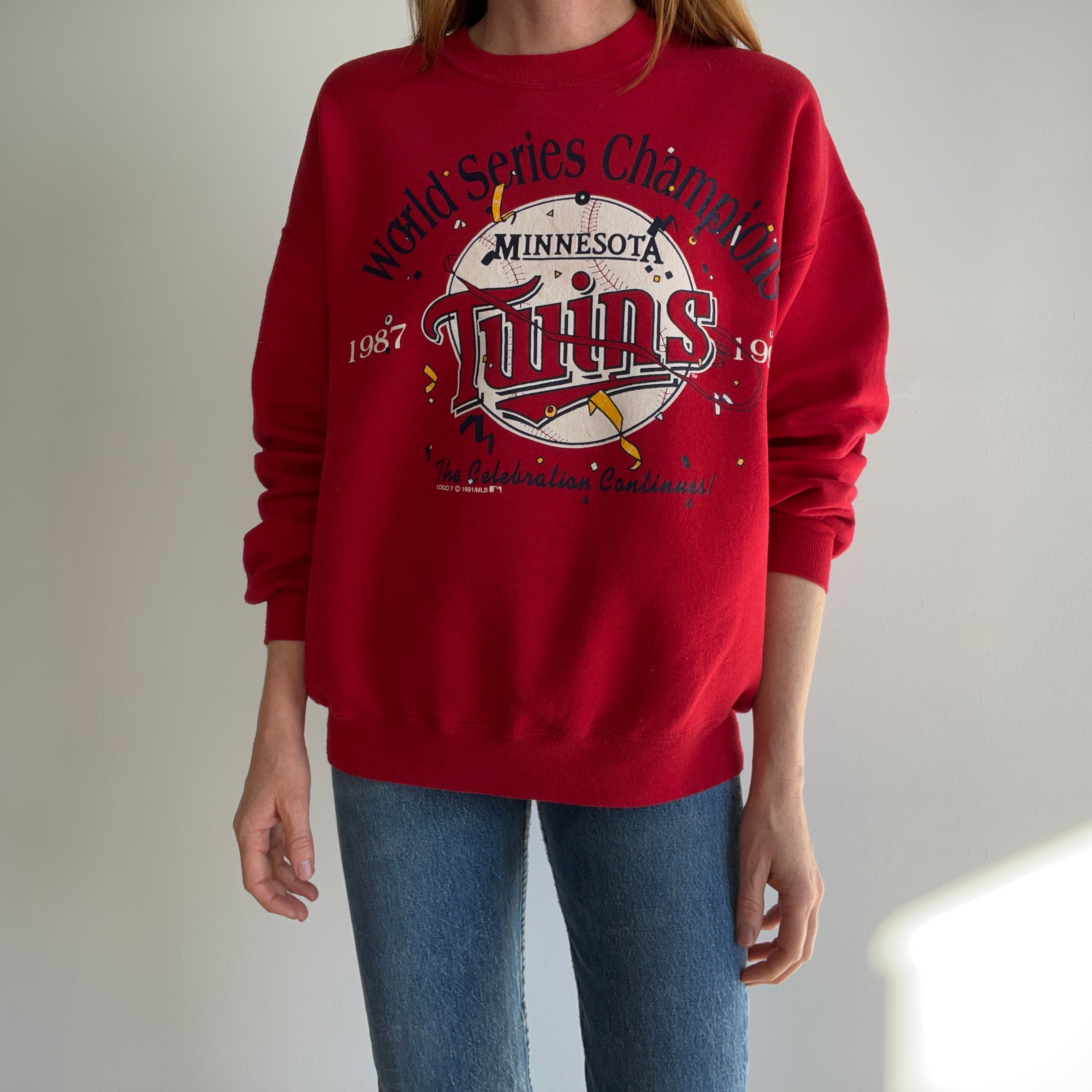 1991 World Series Championships Minnesota Twins Sweatshirt