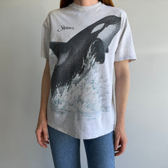 1980s Front and Back Shamu - Awwwwwww - T-Shirt - THE BACK IS BEST