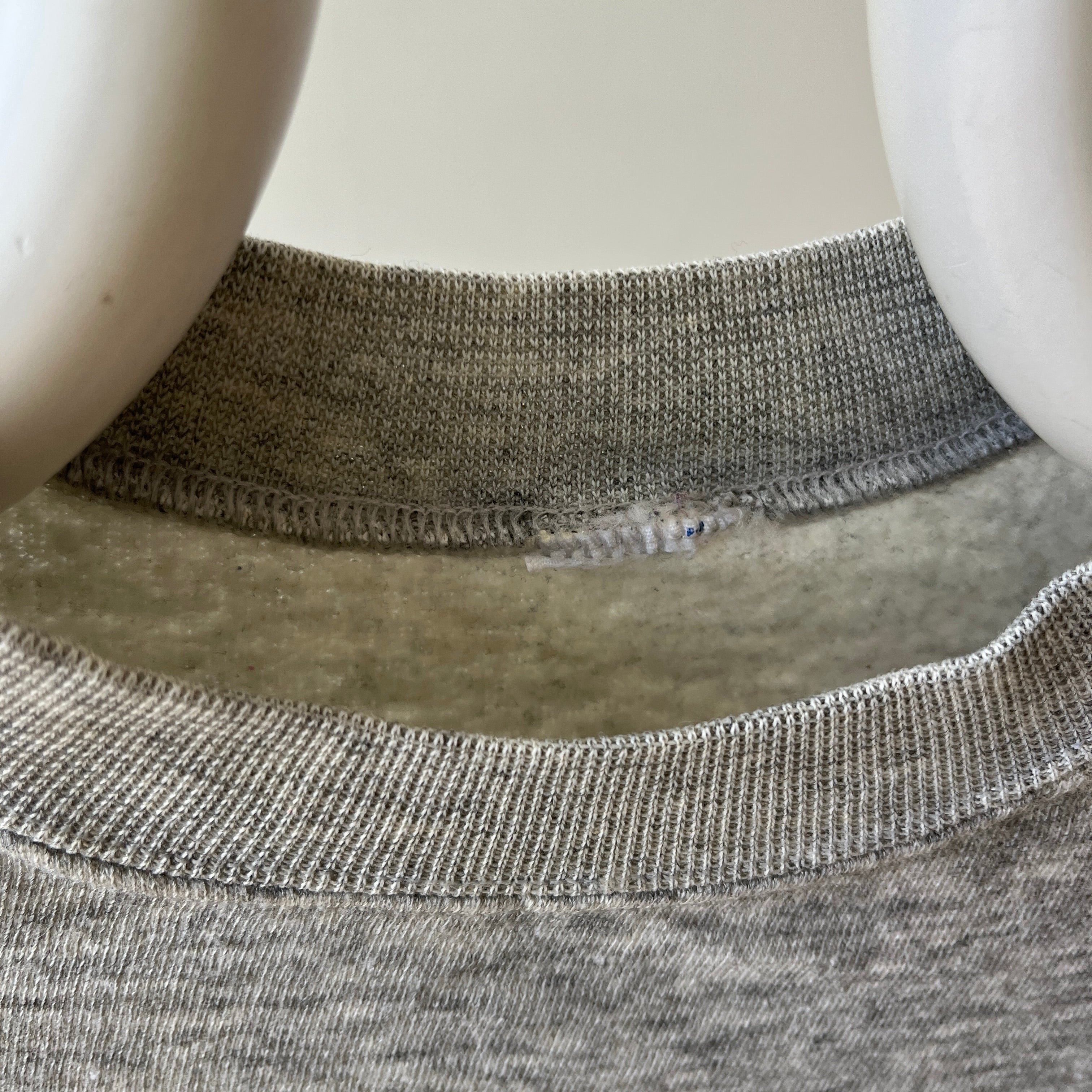 1980s Tennis Embroidered Sweatshirt - Martha Stewart Style