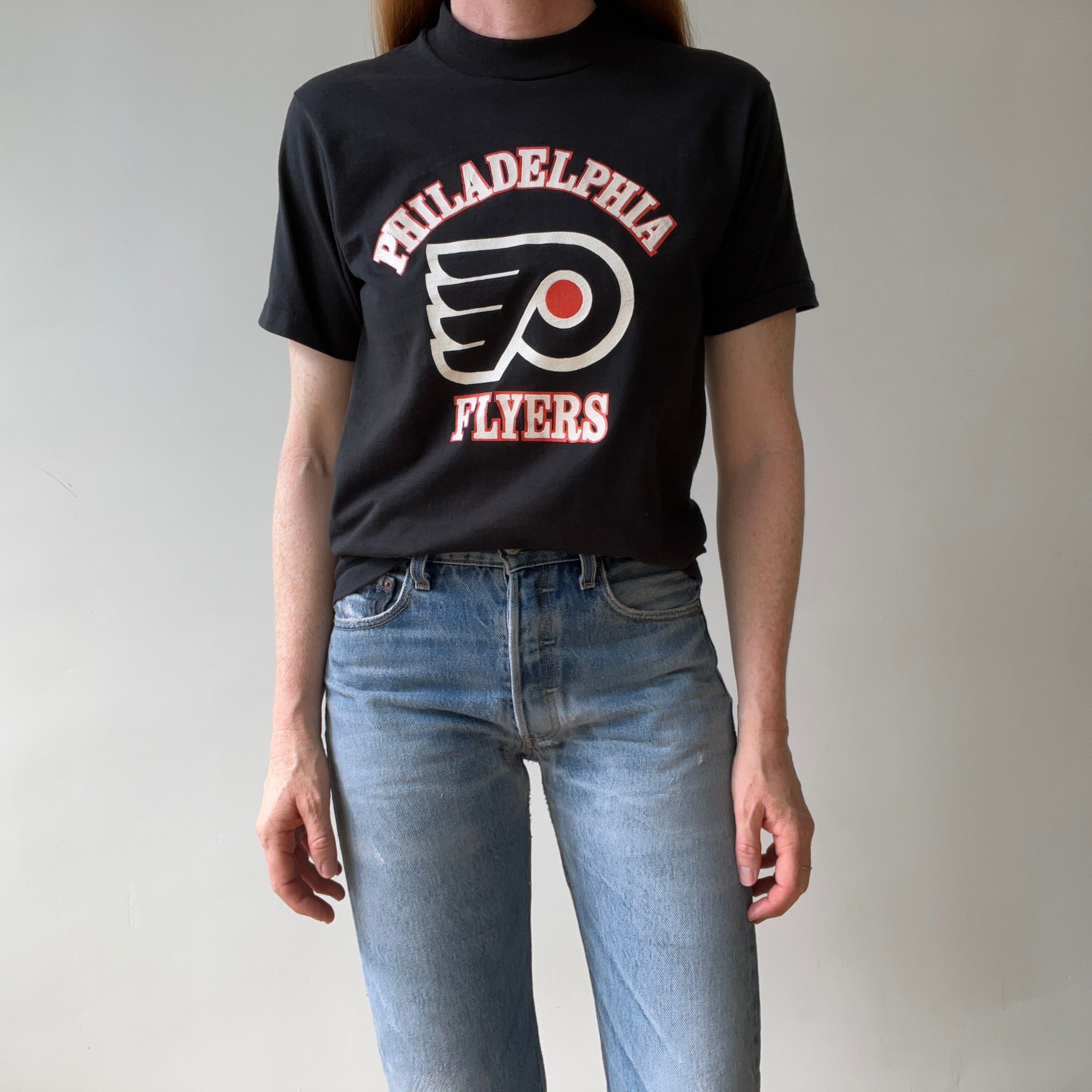 1980s Deadstock Philadelphia Flyers Hockey T Shirt - NHL