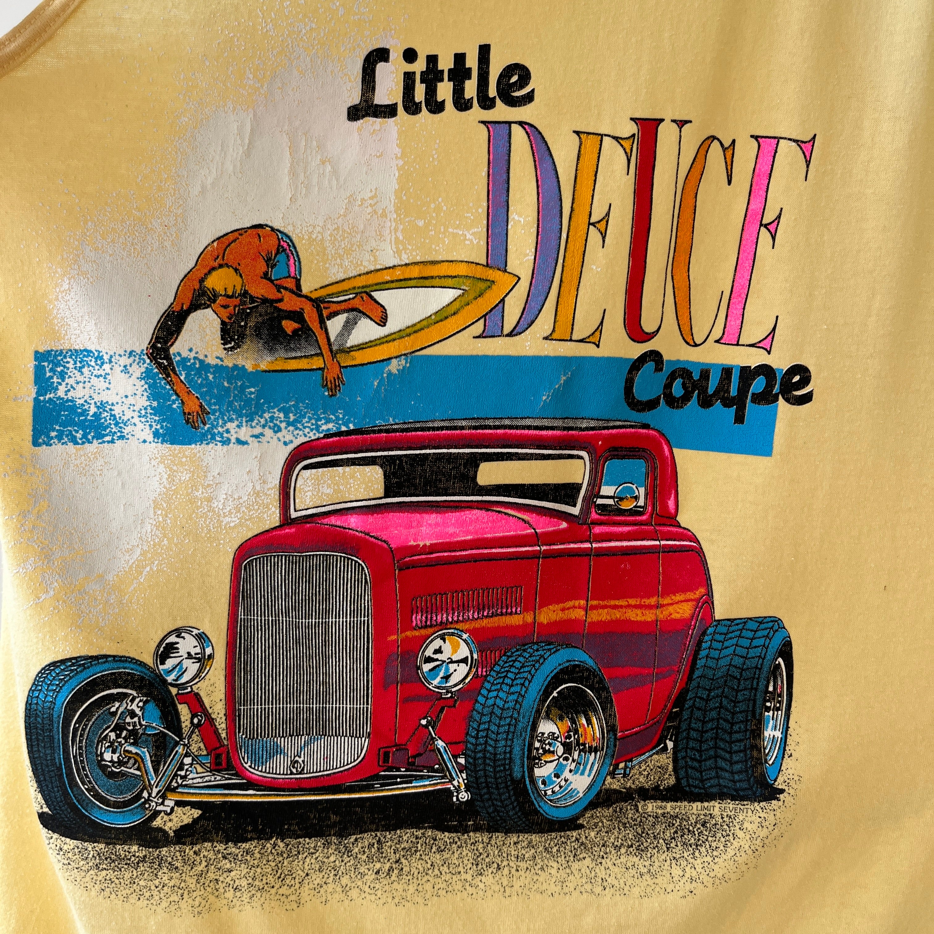 1980s Little Deuce Coupe Tank Top