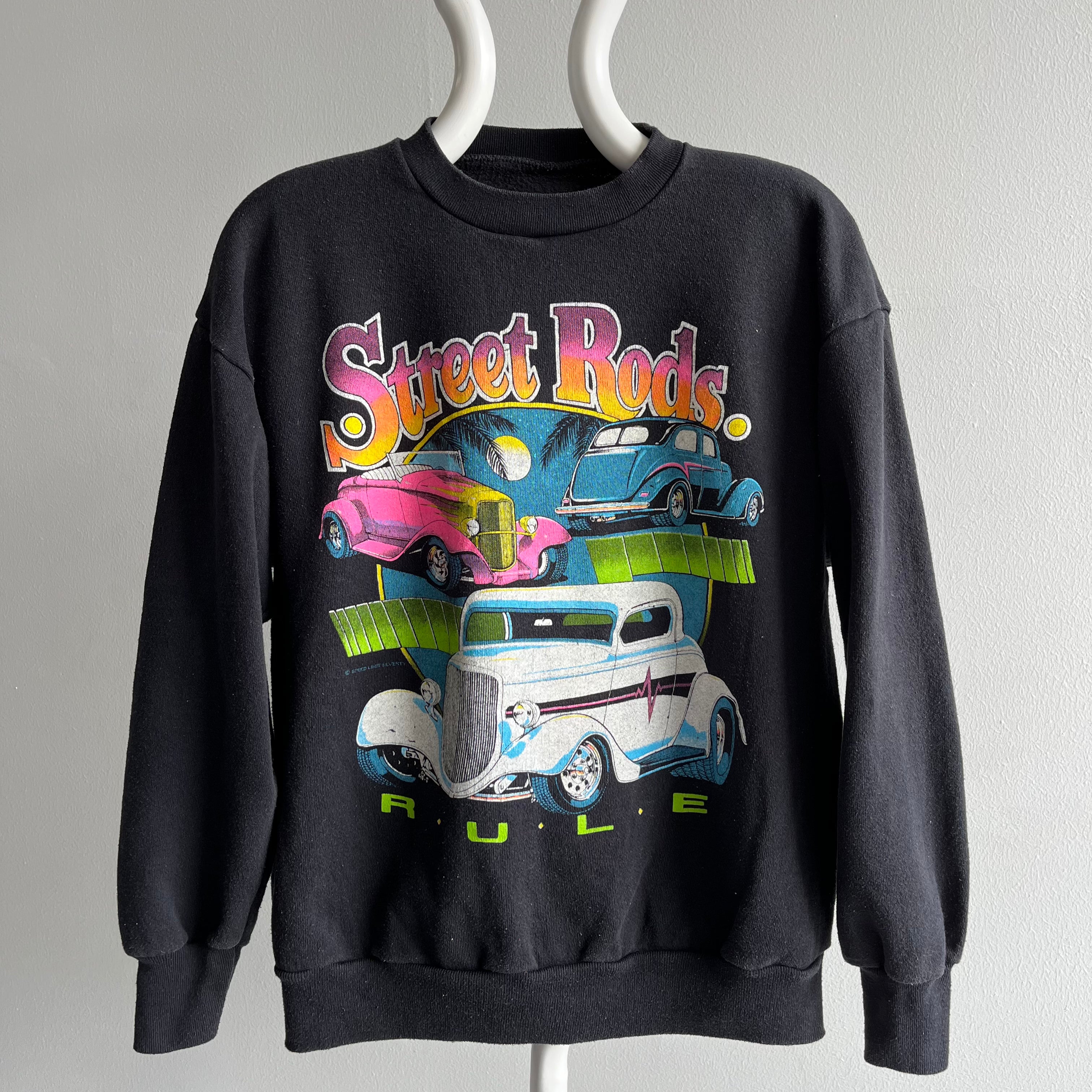 1980s Street Rods Rules Sweatshirt