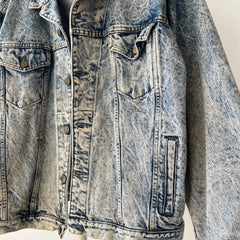 1980s Gap Work Force Acid Wash Denim Dad Jean Jacket
