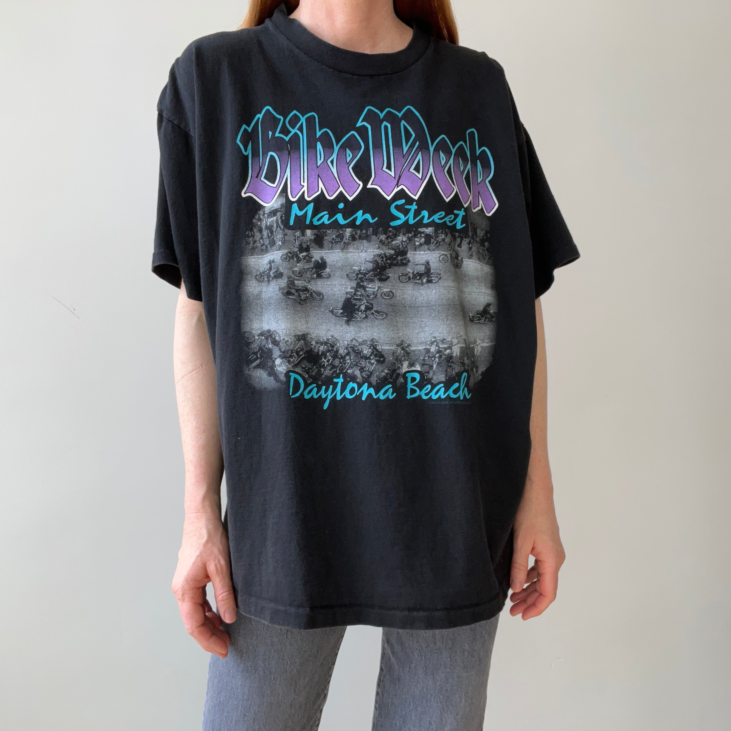 1994 Daytona Beach Bike Week - Front and Back T-Shirt