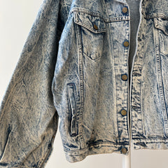 1980s Gap Work Force Acid Wash Denim Dad Jean Jacket