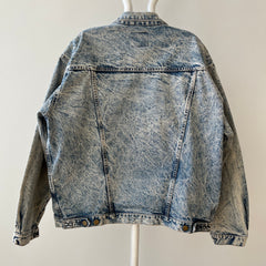 1980s Gap Work Force Acid Wash Denim Dad Jean Jacket
