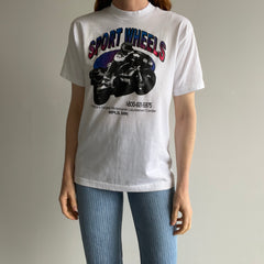 1980/90s Sport Wheels Motorcycle T-Shirt