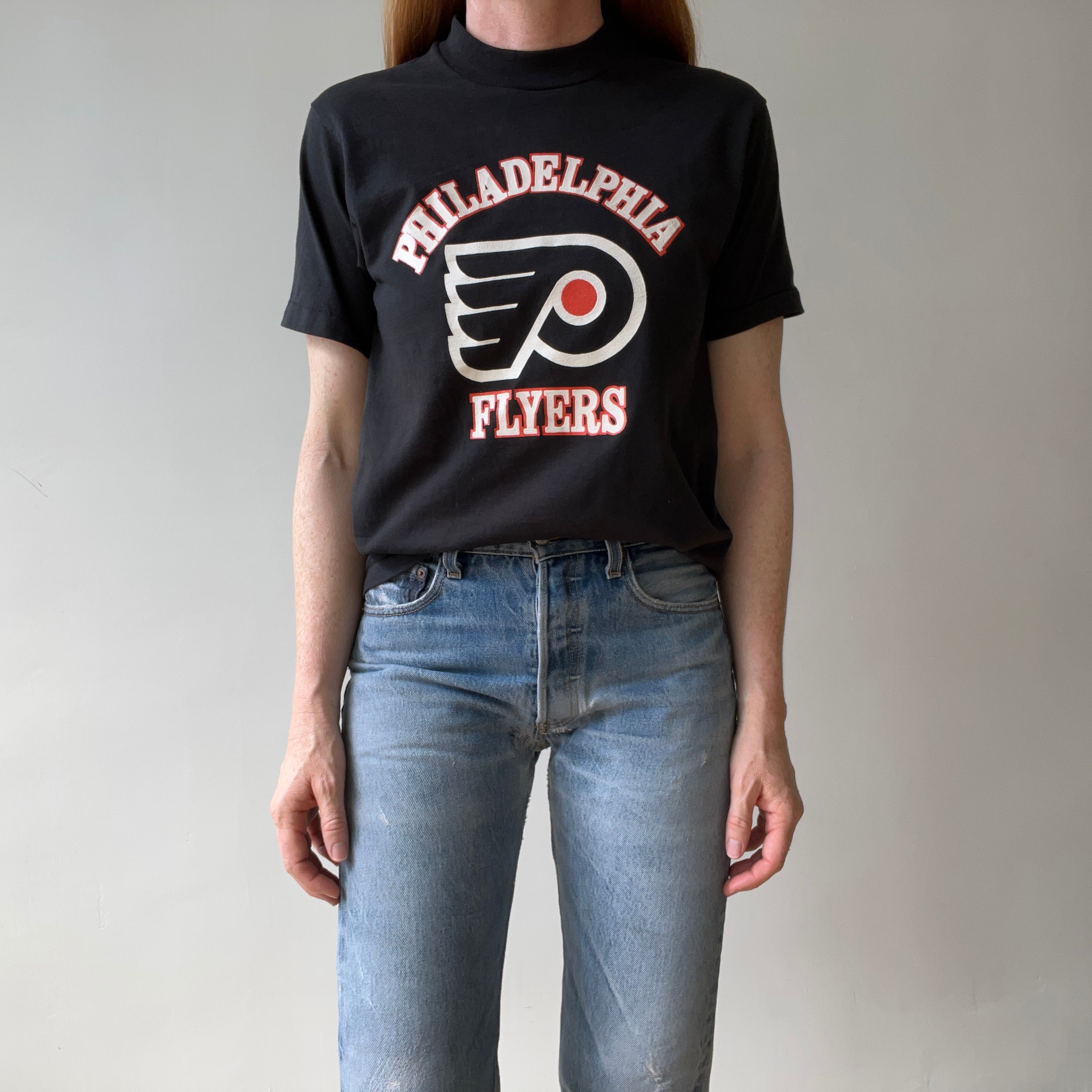 1980s Deadstock Philadelphia Flyers Hockey T Shirt - NHL