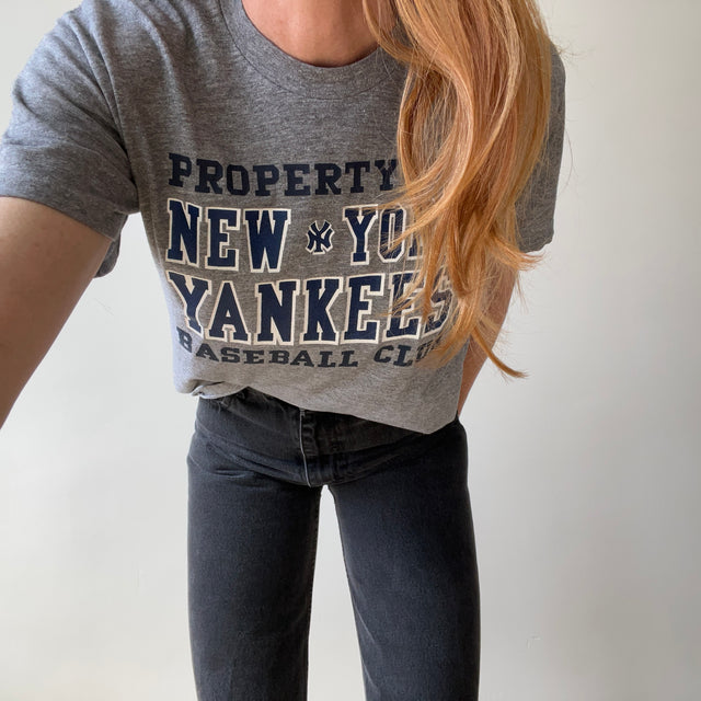 1980s New York Baseball Club T-Shirt - Screen Stars 50/50 IYKYK
